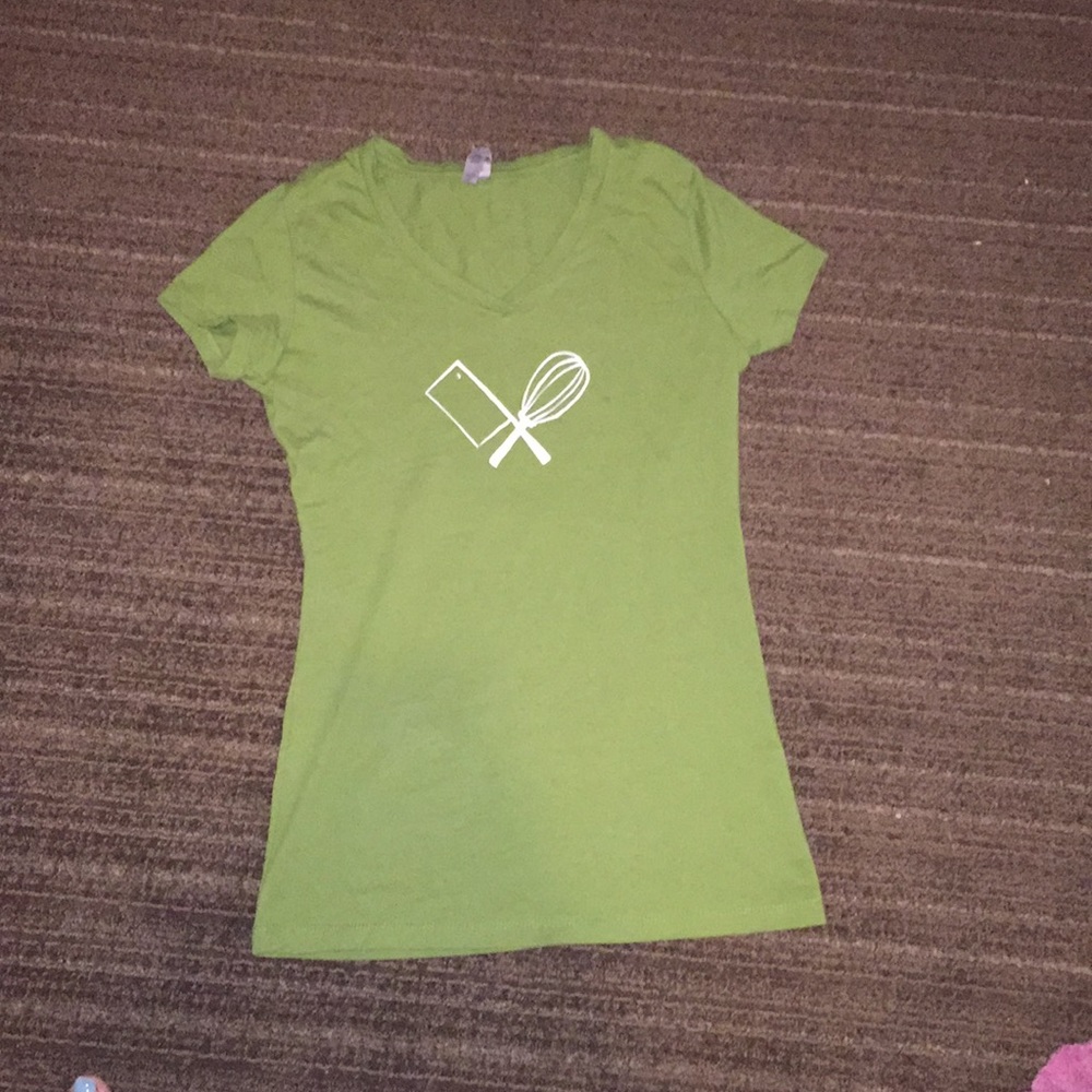Green butcher and the baker t shirt